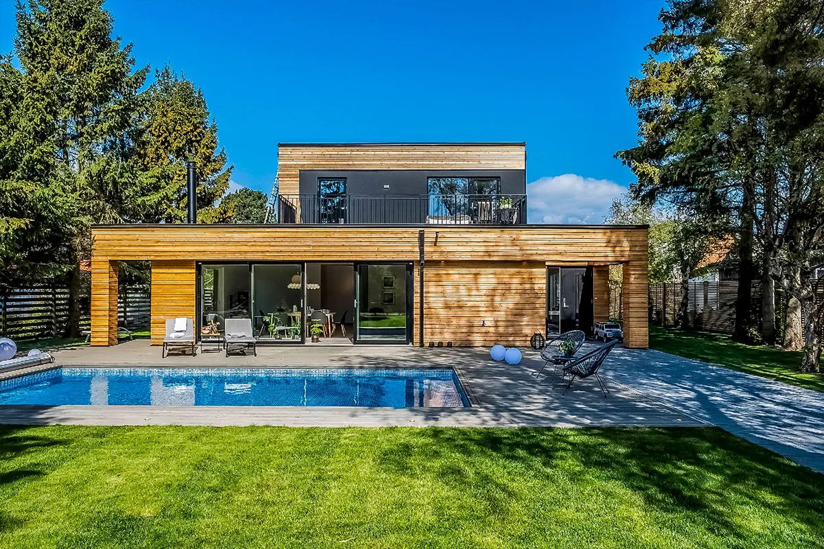 Fördelar med passivhus byggt av återvunnet material